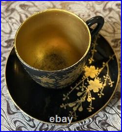 Antique Late 19th Century Japanese 12 Setting Paper Mache/wood Tea/coffee Set